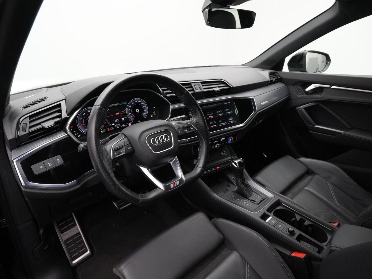 Audi Q3 Sportback 45 TFSI 245 pk Quattro S-Line | Panoramadak | Leder | Rondomzicht camera | Bang & Olufsen | Matrix LED