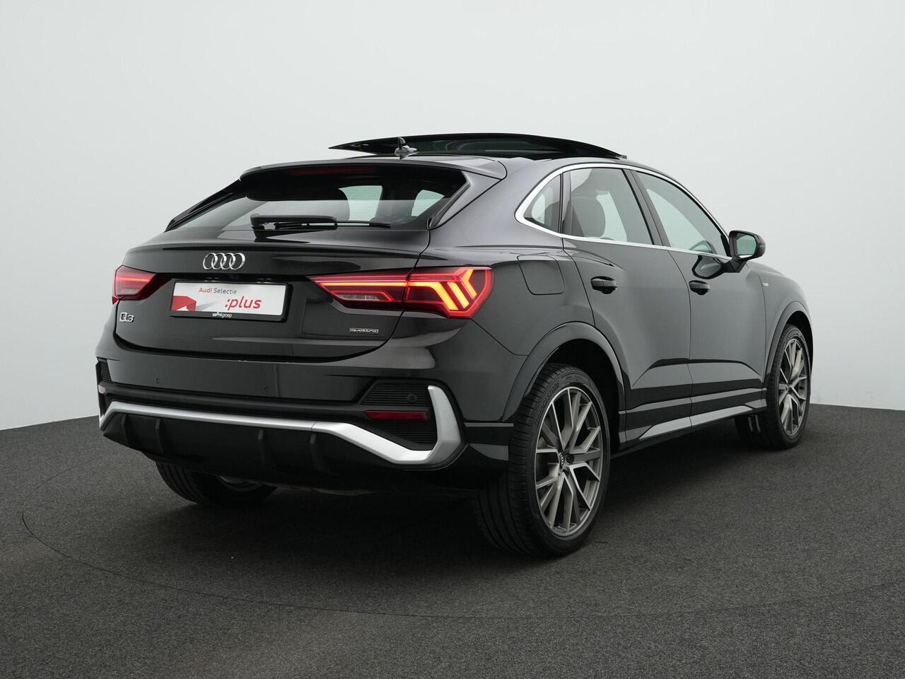 Audi Q3 Sportback 45 TFSI 245 pk Quattro S-Line | Panoramadak | Leder | Rondomzicht camera | Bang & Olufsen | Matrix LED