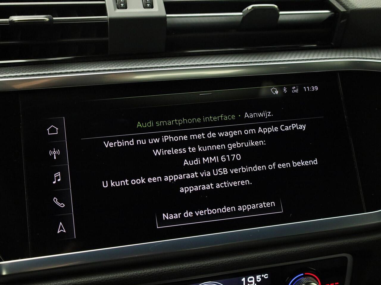 Audi Q3 Sportback 35 TFSI/150PK S Edition · Leder · Apple/Android Car Play · Keyless · Navigatie · Stoelverwarming ·