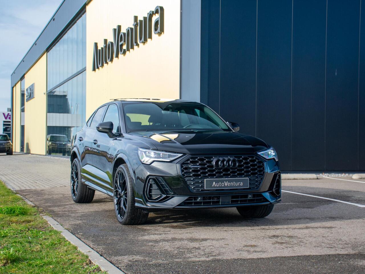 Audi Q3 Sportback 40 TFSI quattro S Edition | Bang & Olufsen Audio l Panoramdak l Adaptive cruise control l Lederen bekleding l Camera l 20" | Black Pack |