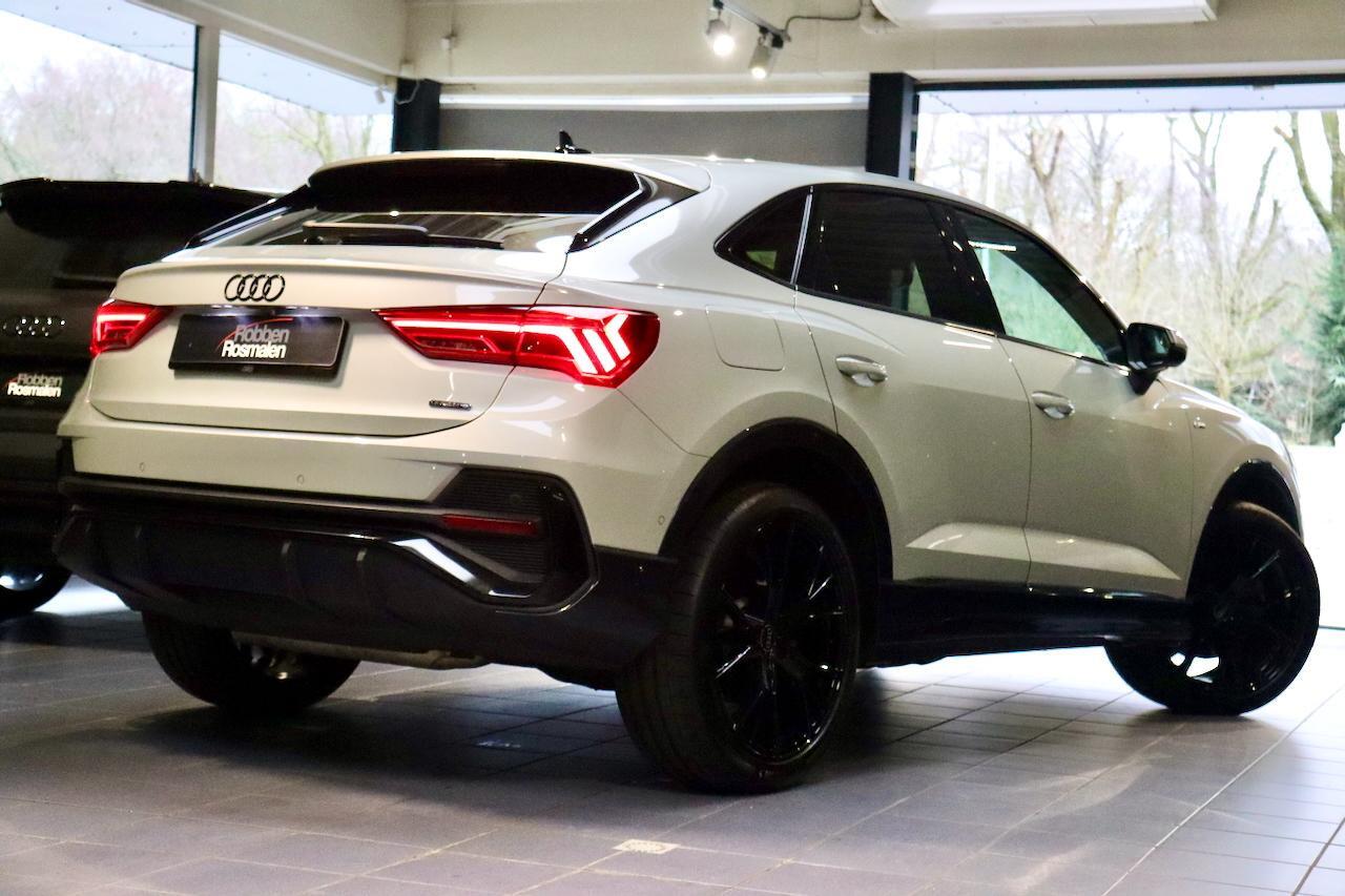 Audi Q3 Sportback 45 TFSI Quattro Pro Line S|Dew silver met.|CAM