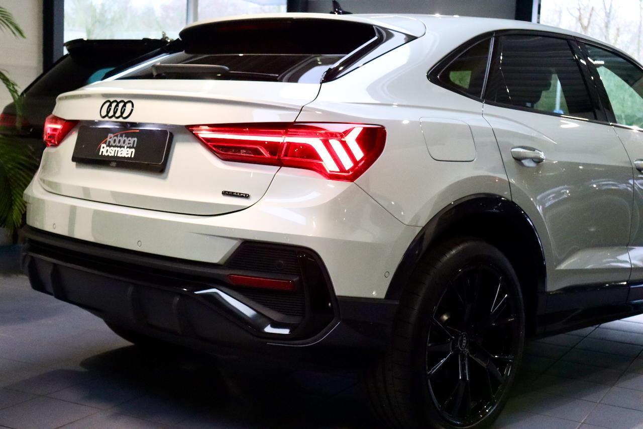 Audi Q3 Sportback 45 TFSI Quattro Pro Line S|Dew silver met.|CAM