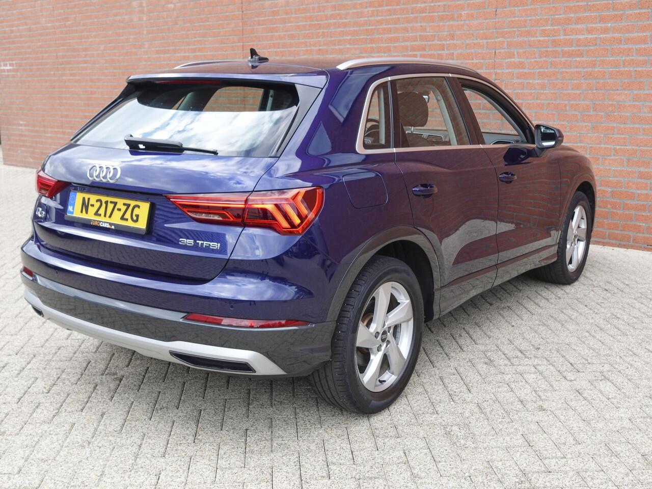 Audi Q3 35 TFSI 150pk S-Tronic Advanced Navigatie Climate Control Led DAB Cruise Control Adaptive Digitale Cockpit Parkeer sensoren Stoelverwarming