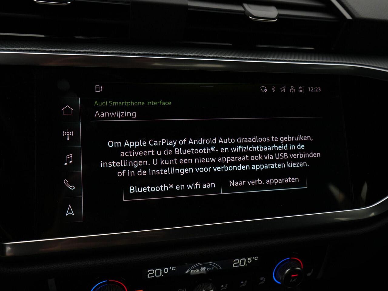 Audi Q3 Sportback 45 TFSI e 245 pk S-tronic S Edition / S-Line | Panoramadak | Elektr. verstelbare voorstoelen | Achteruitrijcamera | Navigatie | Stoelverwarming