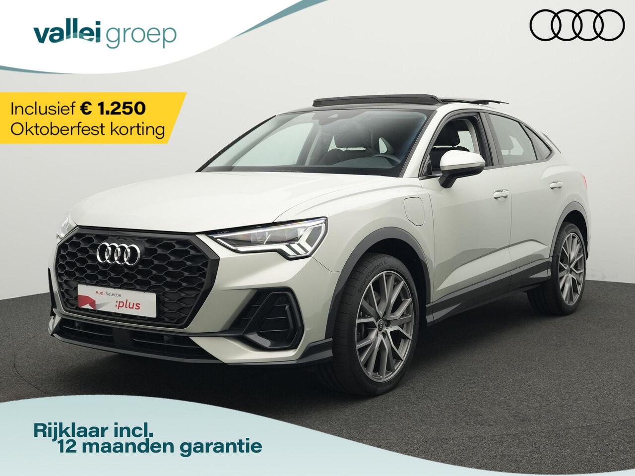 Audi Q3 Sportback 45 TFSI e 245 pk S-tronic S Edition | Panoramadak | Stoelverwarming | LED koplampen | Cruise Control | Sportstoelen | Park Assist | Side Assist | 20 inch