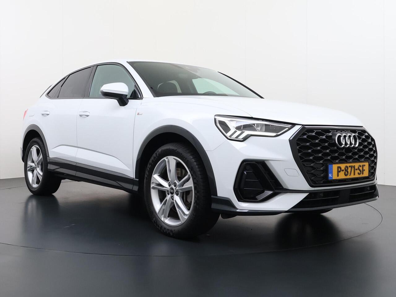 Audi Q3 Sportback 45 TFSI e S Edition PLUG IN HYBRIDE||2x S-LINE BINNEN + BUITEN| ADAPTIVE CRUISE| DODE HOEK | ELEK. TREKHAAK| DIG. DASH|