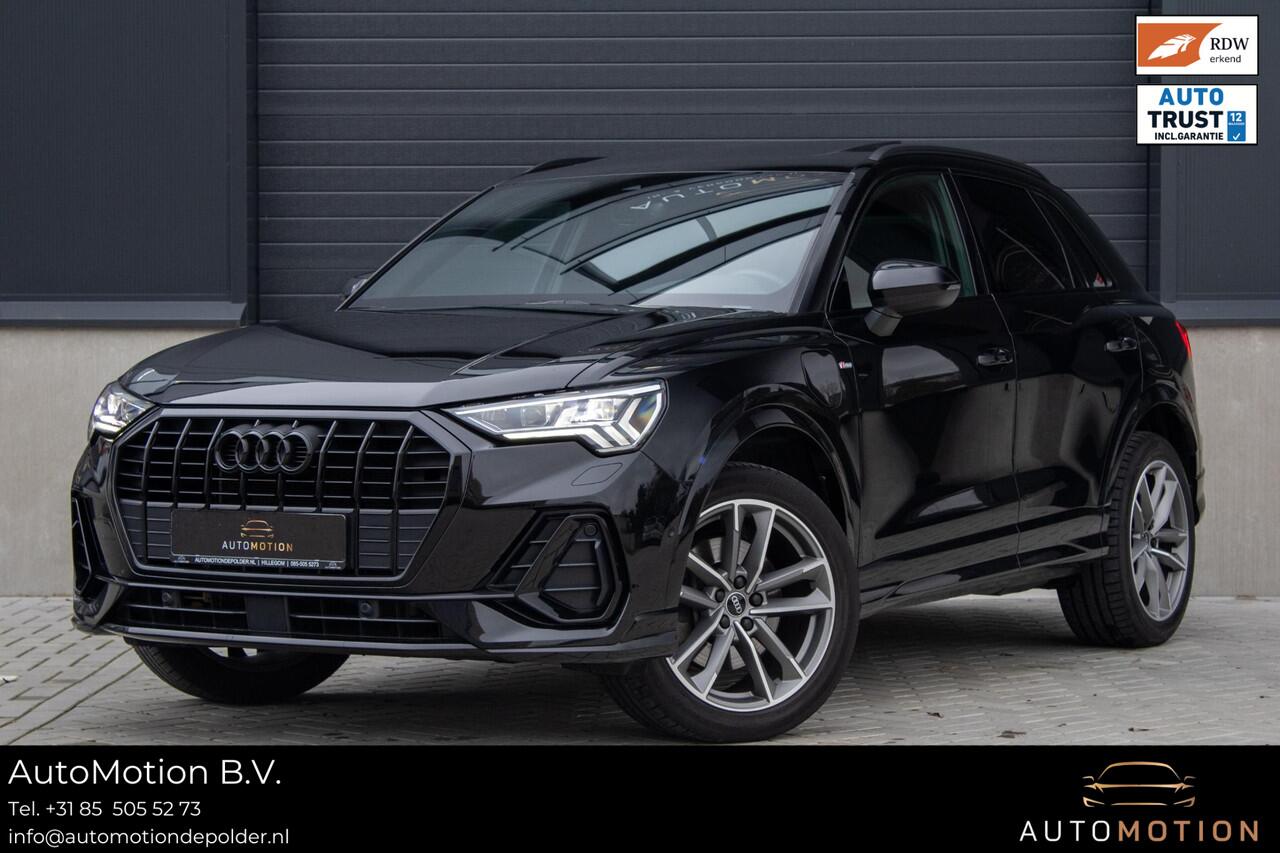 Audi Q3 45 TFSI e S edition PANO ELEKTR. STOEL CAMERA SFEER Sline