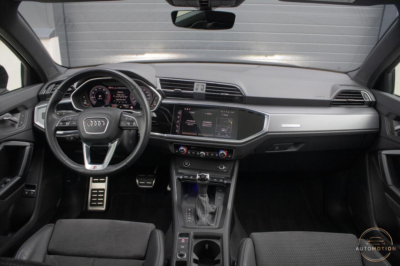 Audi Q3 45 TFSI e S edition PANO ELEKTR. STOEL CAMERA SFEER Sline