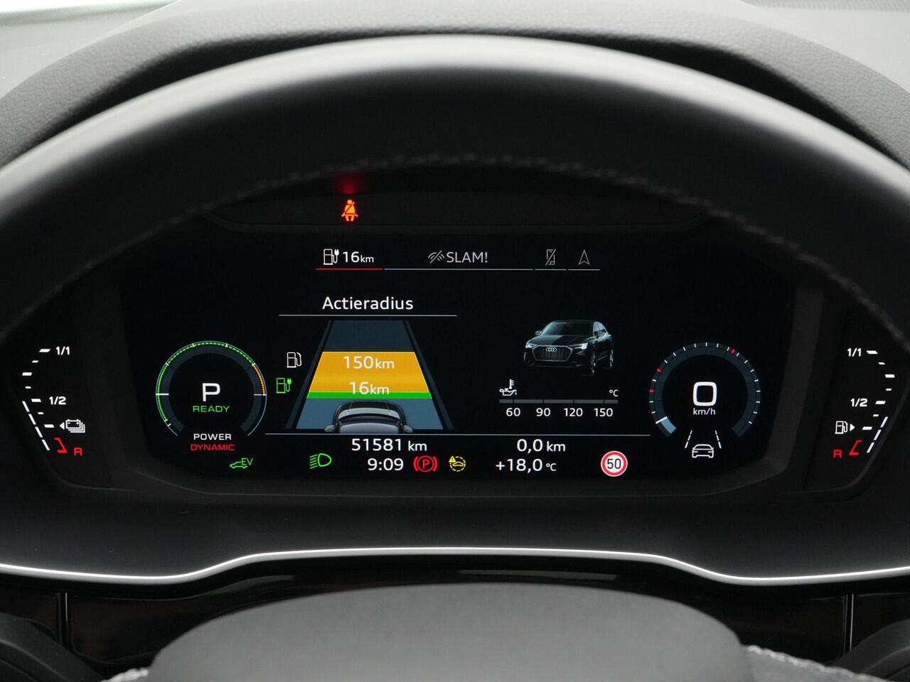 Audi Q3 Sportback 45 TFSI e 245 pk S-tronic S Edition / S-Line | Panoramadak | Trekhaak | Rondomzicht camera | Stoel- stuurverwarming | Optiekpakket zwart plus | ACC | | Privacy glas | 19 inch