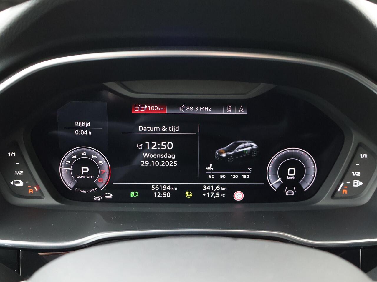 Audi Q3 Sportback 45 TFSI e Advanced Edition | 245 PK | SoH 89% | Trekhaak | Adaptive cruise control | 360 graden camera's | S line interieur | 20" LM velgen |