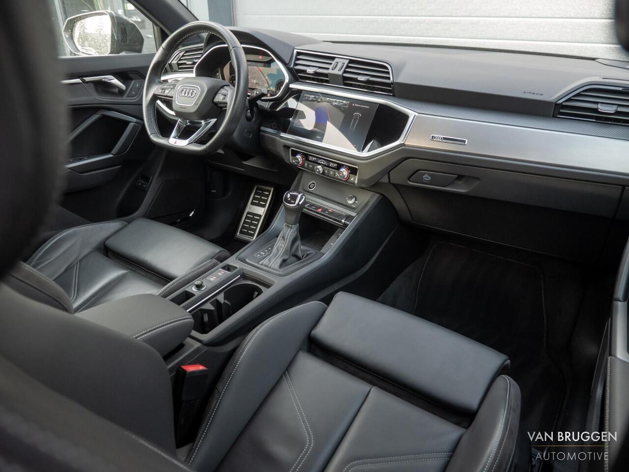 Audi Q3 45 TFSI E S-Line Pano SONOS Trekhaak Camera ACC Leer