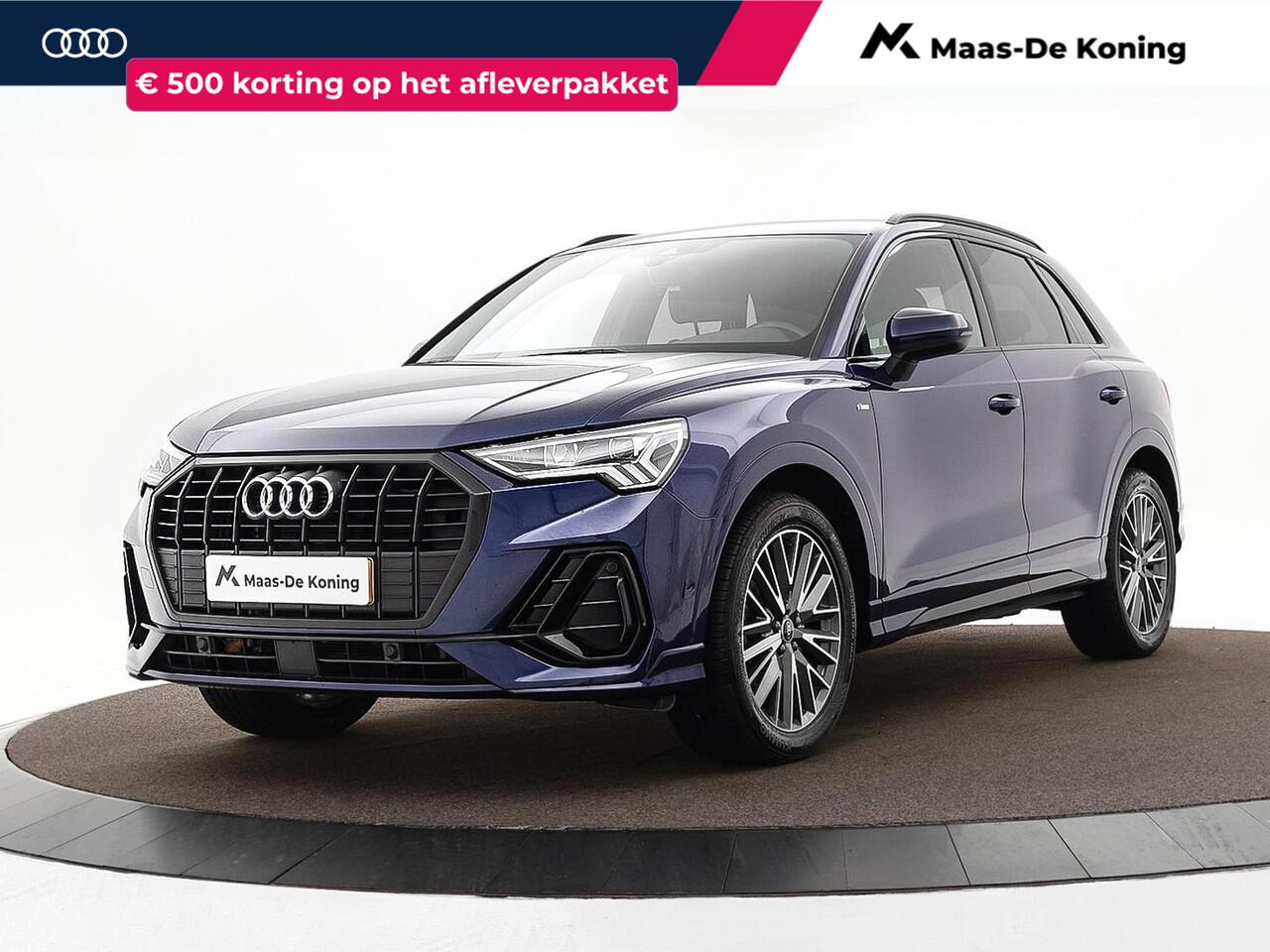 Audi Q3 35 TFSI 150pk S-tronic S edition · Camera · Apple/Android Car Play · P-Sensoren · Keyless · Stoelverwarming · 19'' Inch · Garantie t/m 07-09-2027 of 100.000km