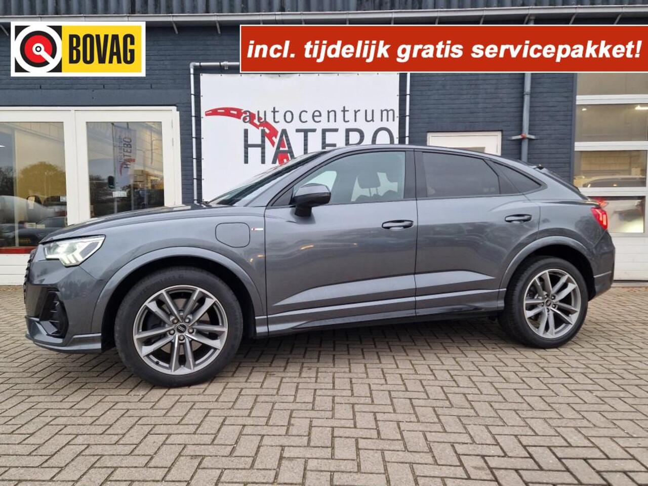 Audi Q3 45 TFSIe 245pk S-Line BlackL.Virtual Navi Apple Camera Leder Hybride