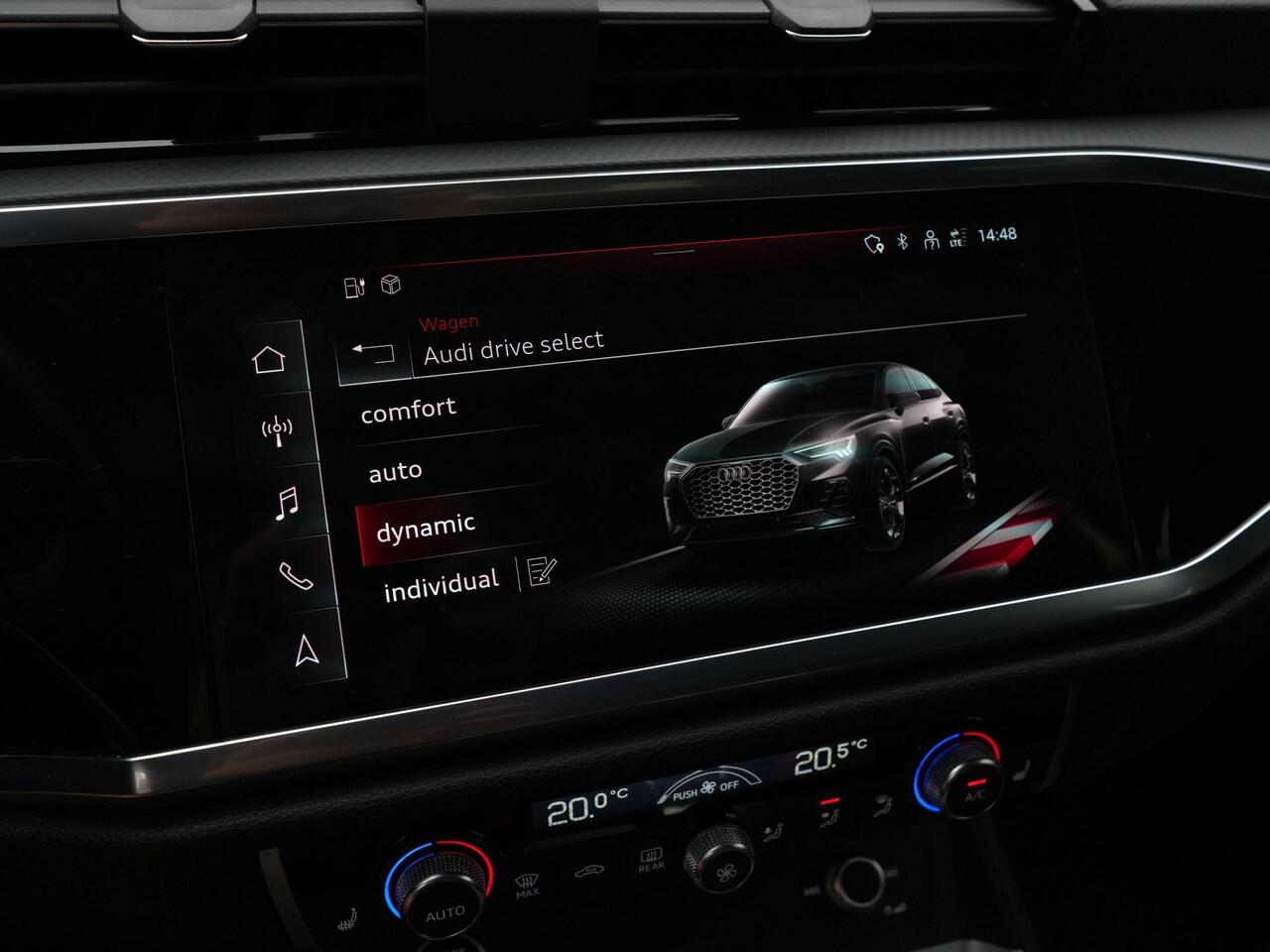 Audi Q3 Sportback 45 TFSI e 245 pk S-tronic S Edition Advanced | Panoramadak | LED | Achteruitrijcamera | Standkachel | Adaptive Cruise | 19 inch