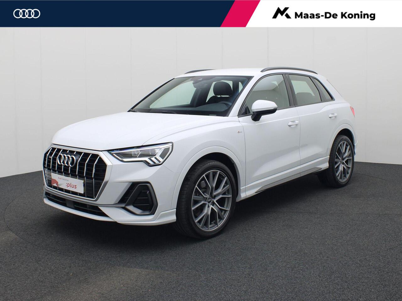 Audi Q3 40 TFSI 190pk quattro S Line · Apple/Android Car Play · Leder/stof · Camera + Parkeersensoren · Garantie t/m 28-01-2026 of 100000
