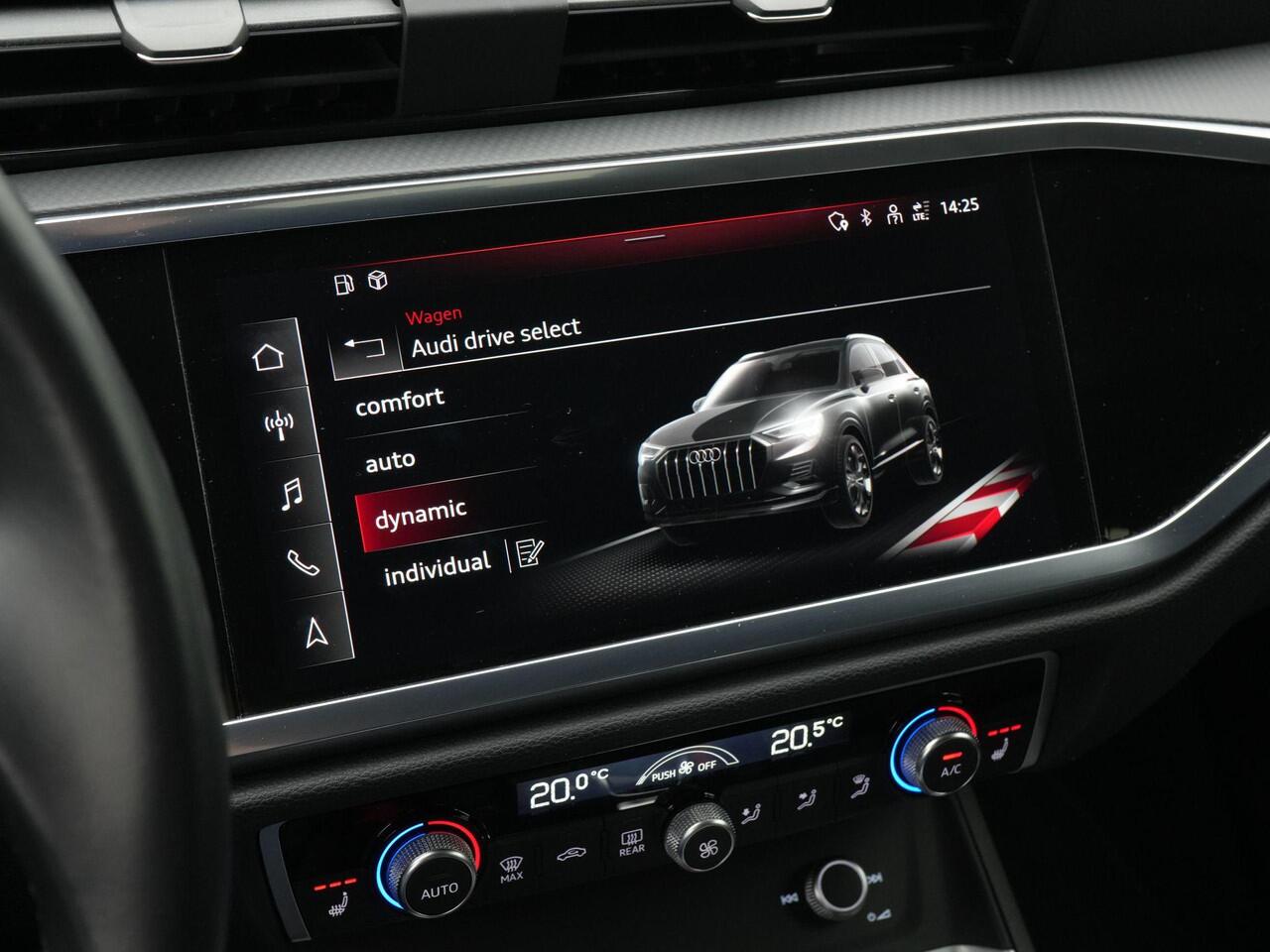 Audi Q3 45 TFSI e 245 pk Advanced edition | Stoelverwarming | Navigatie | Parkeersensoren voor/achter | Standkachel | 18 inch