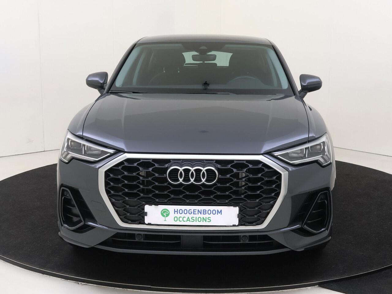 Audi Q3 Sportback 45 TFSI e Business Edition | Dodehoek detectie | Navigatie Plus | Adaptieve cruise control | CarPlay | Full LED verlichting | Parkeersensoren | Elektrisch inklapbare buitenspiegels |
