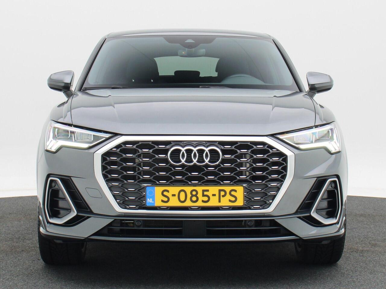 Audi Q3 Sportback 45 TFSi e 245 Pk Automaat S-Line | Cruise Control | Climate Control | Navigatie | LED | Camera | 20 Inch | 34.558 Km!!