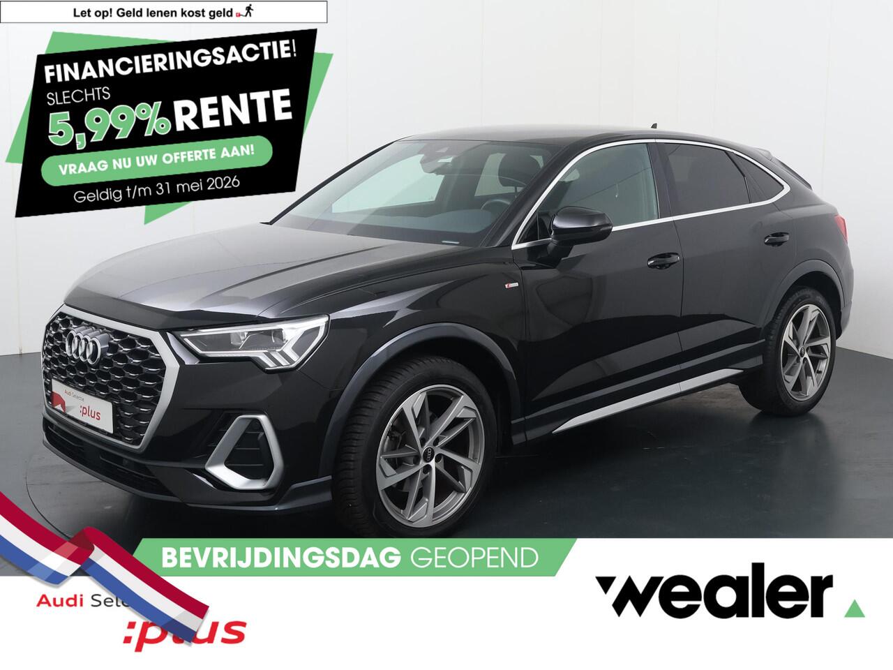 Audi Q3 Sportback 35 TFSI S Edition | 150 PK | Automaat | Adaptive cruise control | Achteruitrijcamera | 19" LM velgen |
