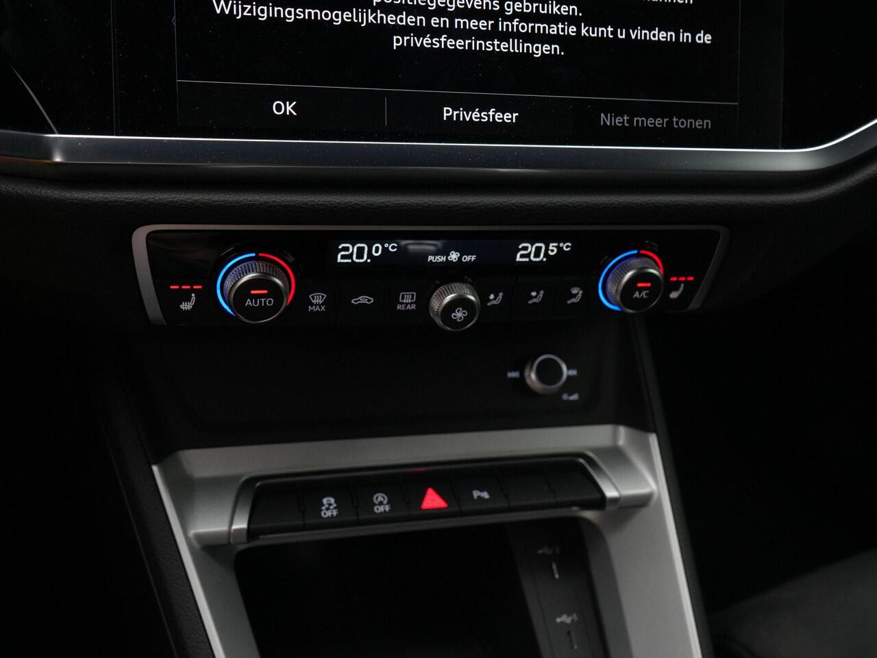 Audi Q3 35 TFSI 150 pk S-tronic Advanced edition / S-Line | Panoramadak | Trekhaak | Achteruitrijcamera | Leder/alcantara | Stoelverwarming