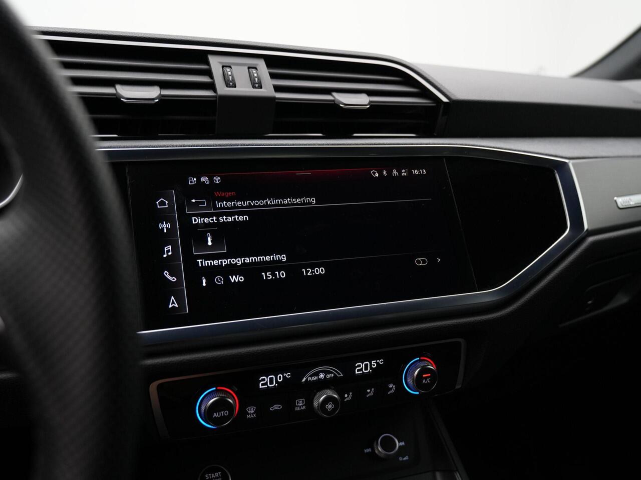 Audi Q3 Sportback 45 TFSI e 245 pk S-tronic S-Line | Panoramadak | Geheugenstoel | Rondomzicht camera | Alcantara delen | Navigatie