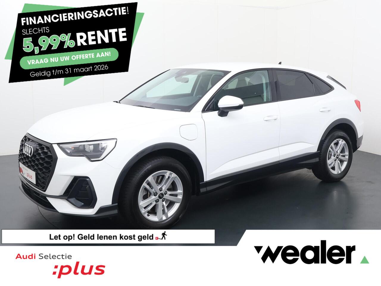 Audi Q3 Sportback 45 TFSI e Edition | 150 PK | SoH 94% | Automaat | Trekhaak | S line | Adaptive cruise control | Apple Carplay/Android Auto |