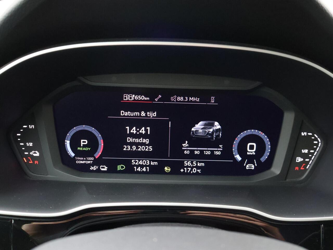 Audi Q3 Sportback 45 TFSI e Edition | 150 PK | SoH 94% | Automaat | Trekhaak | S line | Adaptive cruise control | Apple Carplay/Android Auto |