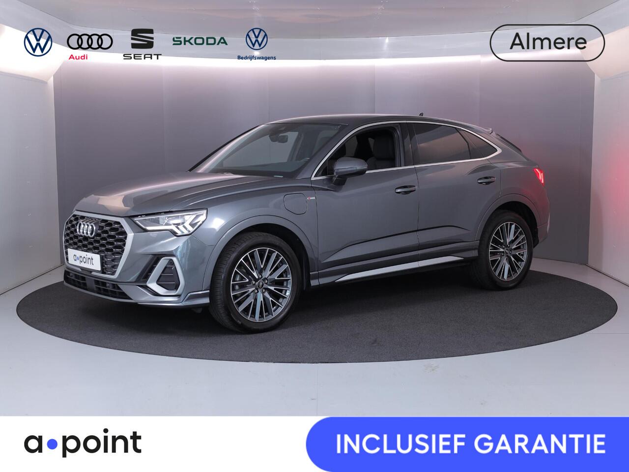 Audi Q3 Sportback 45 TFSI e S Edition 245pk | 87% SOH | Private lease vanaf ¤800,- | Elektrisch verstelbare voorstoelen | Parkeeercamera | Verwarmbare voorstoelen | Navigatie