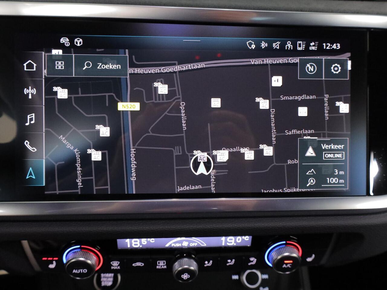 Audi Q3 Sportback 45 TFSI e S Edition 245pk | 87% SOH | Private lease vanaf ¤800,- | Elektrisch verstelbare voorstoelen | Parkeeercamera | Verwarmbare voorstoelen | Navigatie