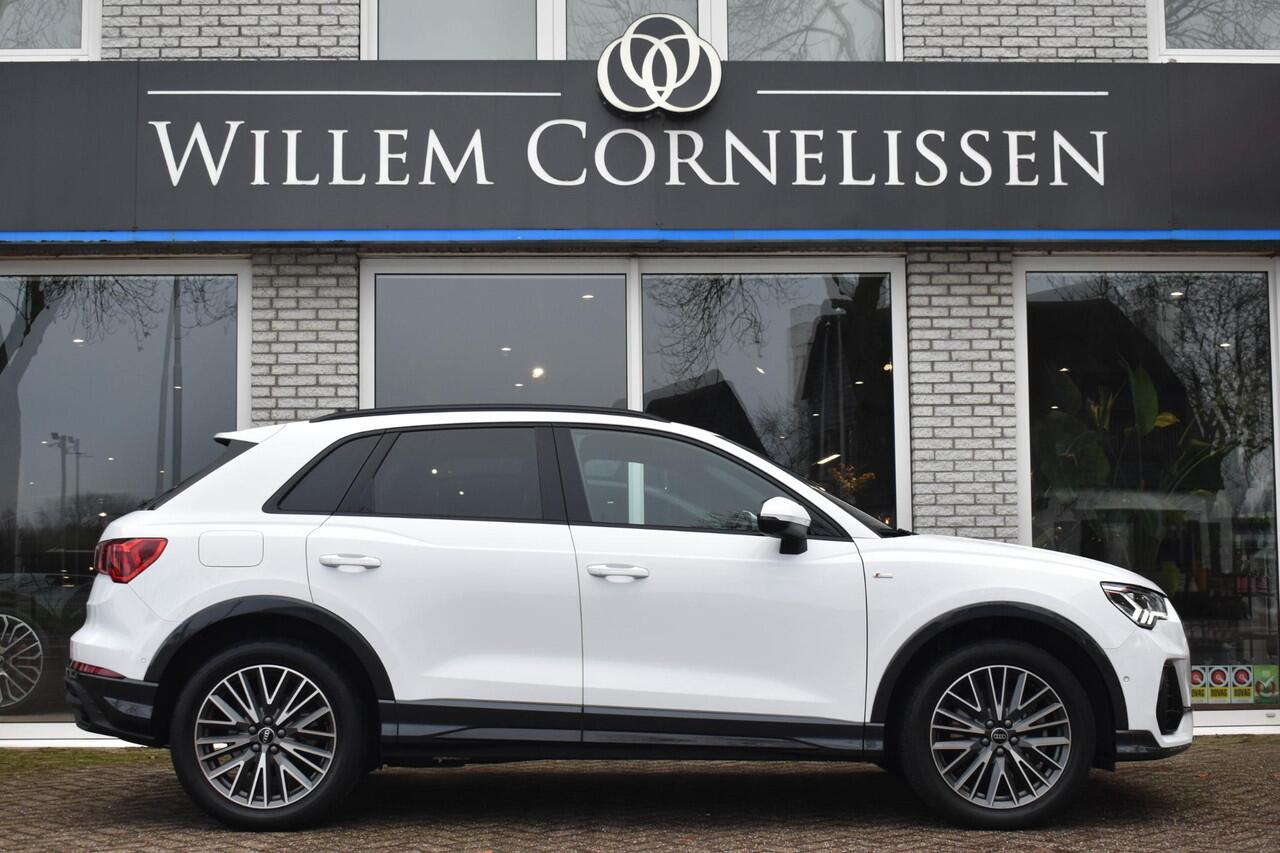 Audi Q3 45 TFSI e S edition Zwart Optiek Elc Stoelen Virtu