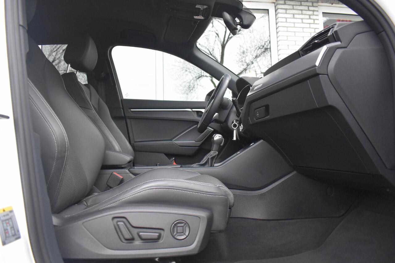 Audi Q3 45 TFSI e S edition Zwart Optiek Elc Stoelen Virtu