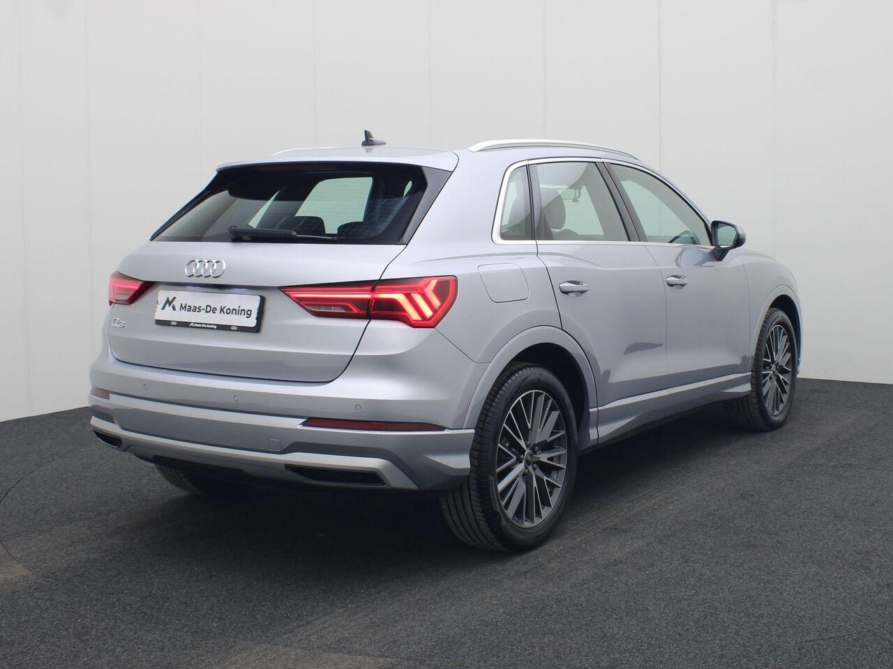 Audi Q3 35 TFSI 150pk Advanced edition Plus · Trekhaak · Camera · Stoelverwarming · Leder/Alcantara · Apple/Android Car Play · Garantie t/m 10-01-2027 of 100000km