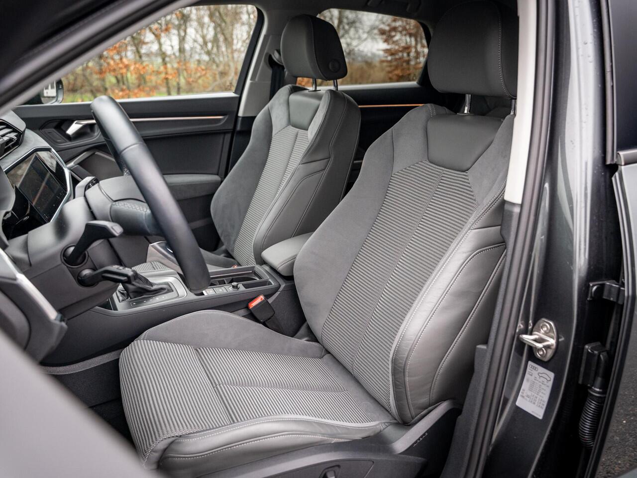 Audi Q3 Sportback 45 TFSI e S Edition // camera // sportstoelen // stoelverw.