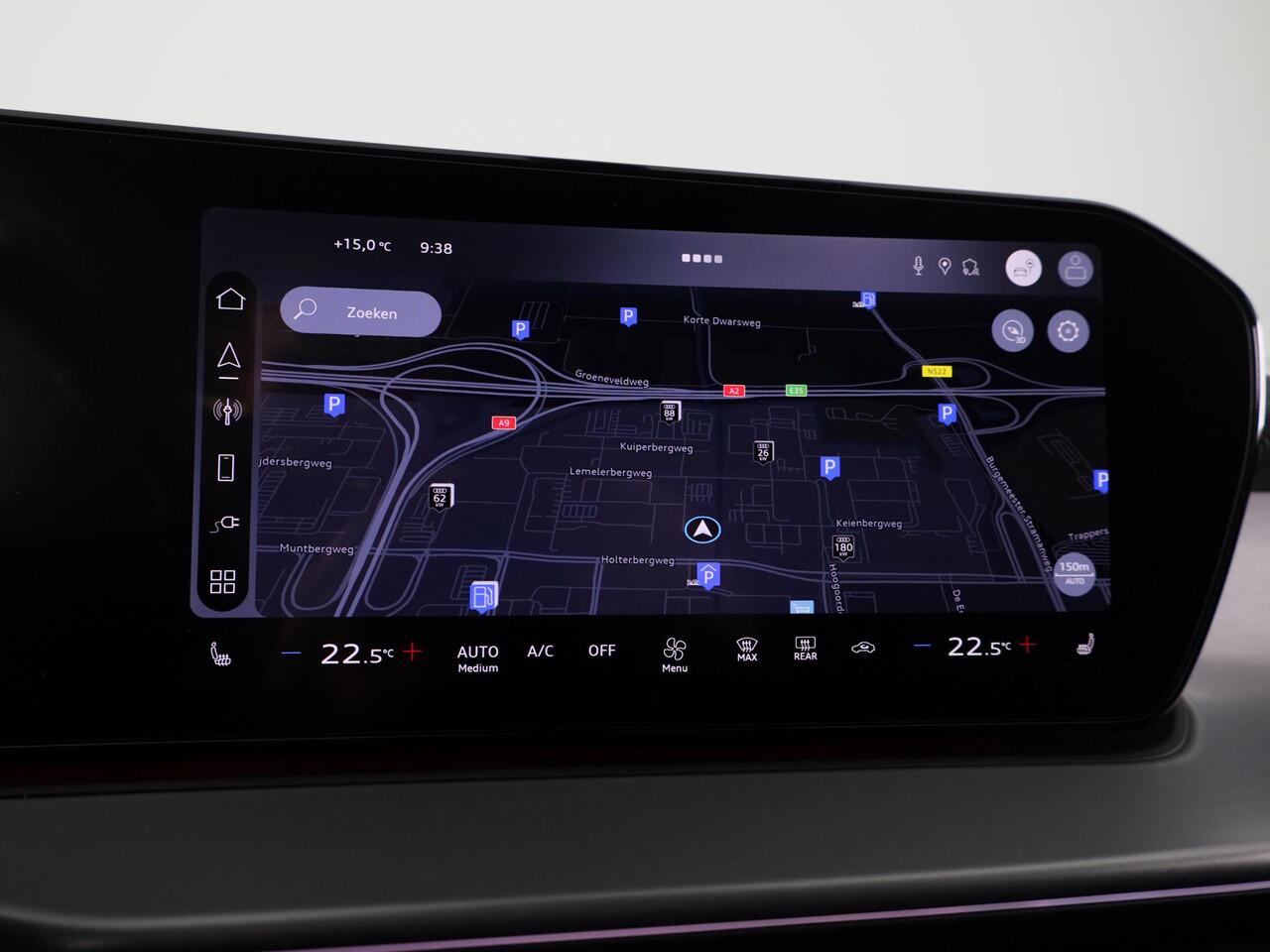 Audi Q3 Advanced edition e-hybrid 200 kW / 272 PK | Techniekpakket plus | Ambiente lichtpakket plus | Privacy glas | Sportstoelen |