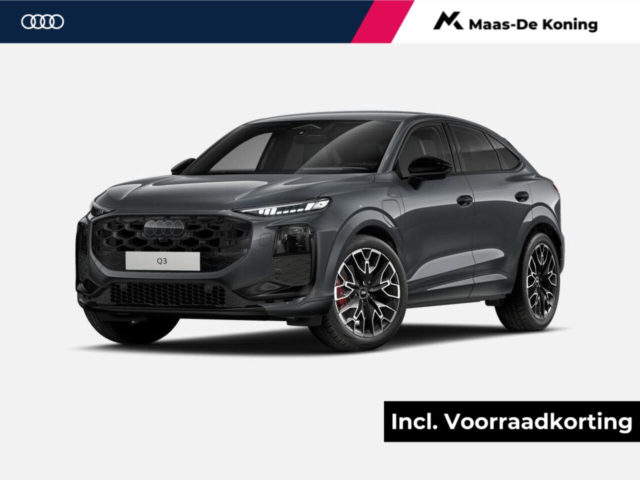 Audi Q3 Sportback 1.5 TFSI e-hybrid S edition · Techniekpakket Pro · Navigatiepakket · Matrix LED koplampen