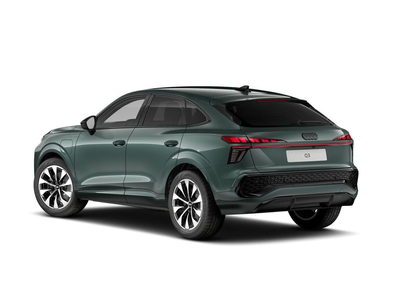 Audi Q3 Sportback S edition e-hybrid 272 pk | Techniekpakket plus | Optiek zwart pakket | Privacy glas | Bagagenet |