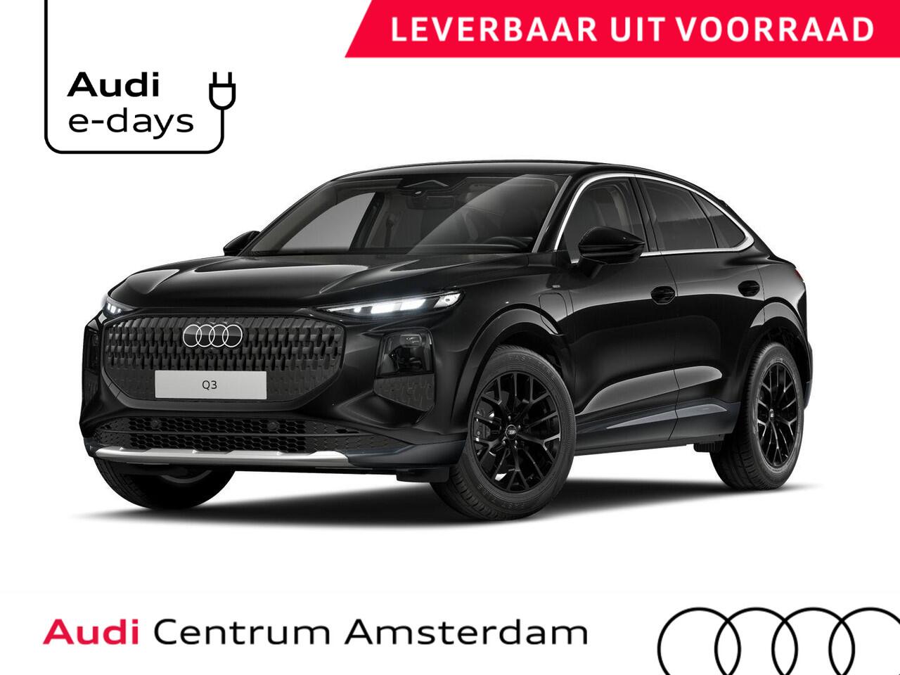 Audi Q3 Sportback Advanced edition e-hybrid 272 pk | Techniek pakket | Ambiente verlichting | Bagagenet | Privacy glas |