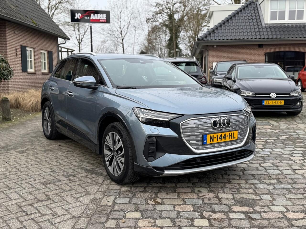 Audi Q4 35 Launch edition Advanced 55 kWh zwartleer,lmv,led,navi,digidash