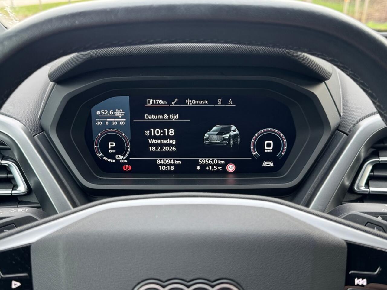 Audi Q4 35 Launch edition Advanced 55 kWh zwartleer,lmv,led,navi,digidash