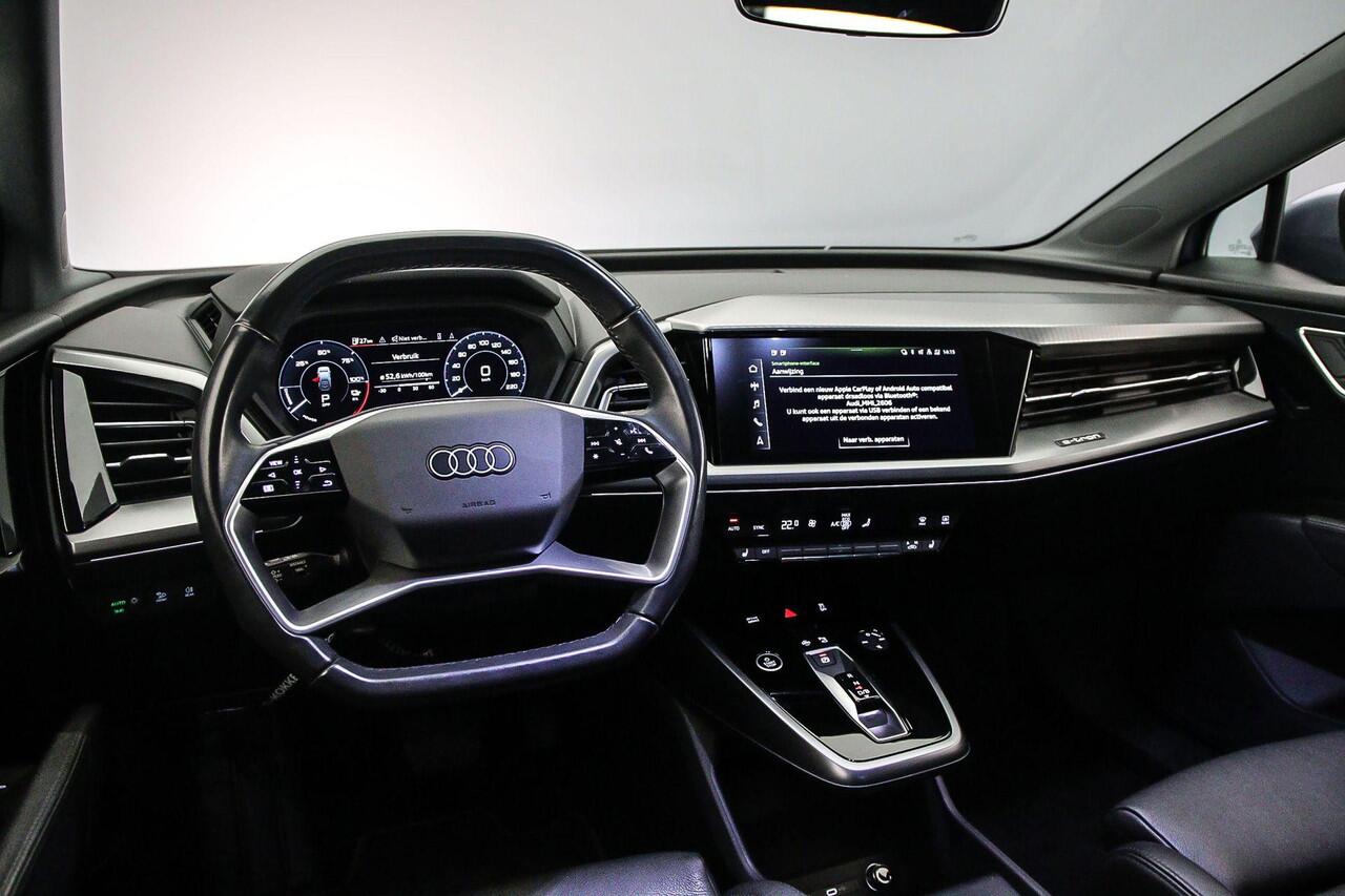 Audi Q4 Sportback e-tron 40 Launch edition Advanced Plus 77 kWh | Warmtepomp | MMI plus | ACC | Camera | Audi Sound | Matrix-led |