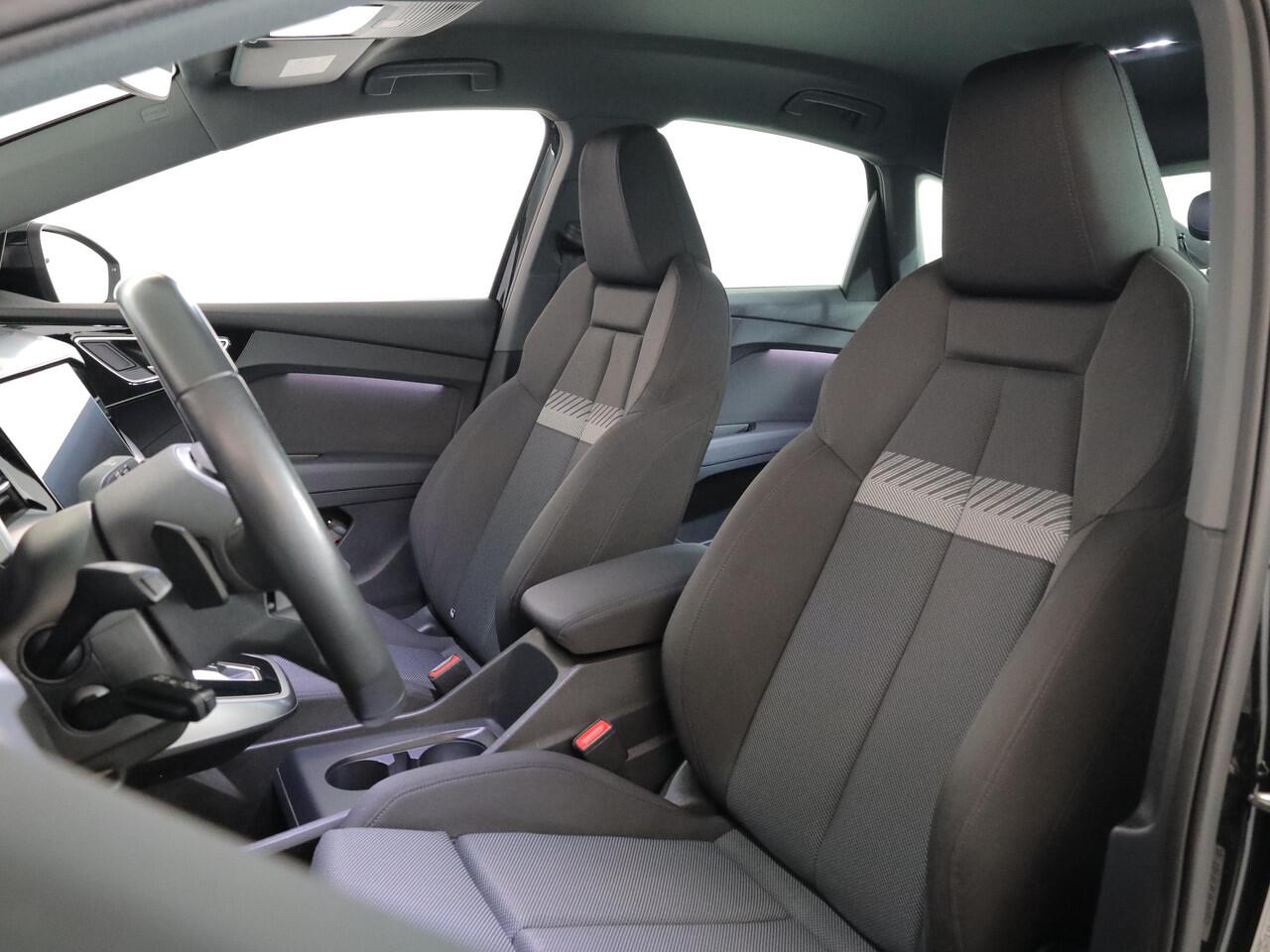 Audi Q4 Sportback e-tron 40 Advanced edition 77 kWh 204 pk | SoH 96% | Navigatie | Parkeersensoren achter | Matrix LED koplampen | Stoelverwarming |