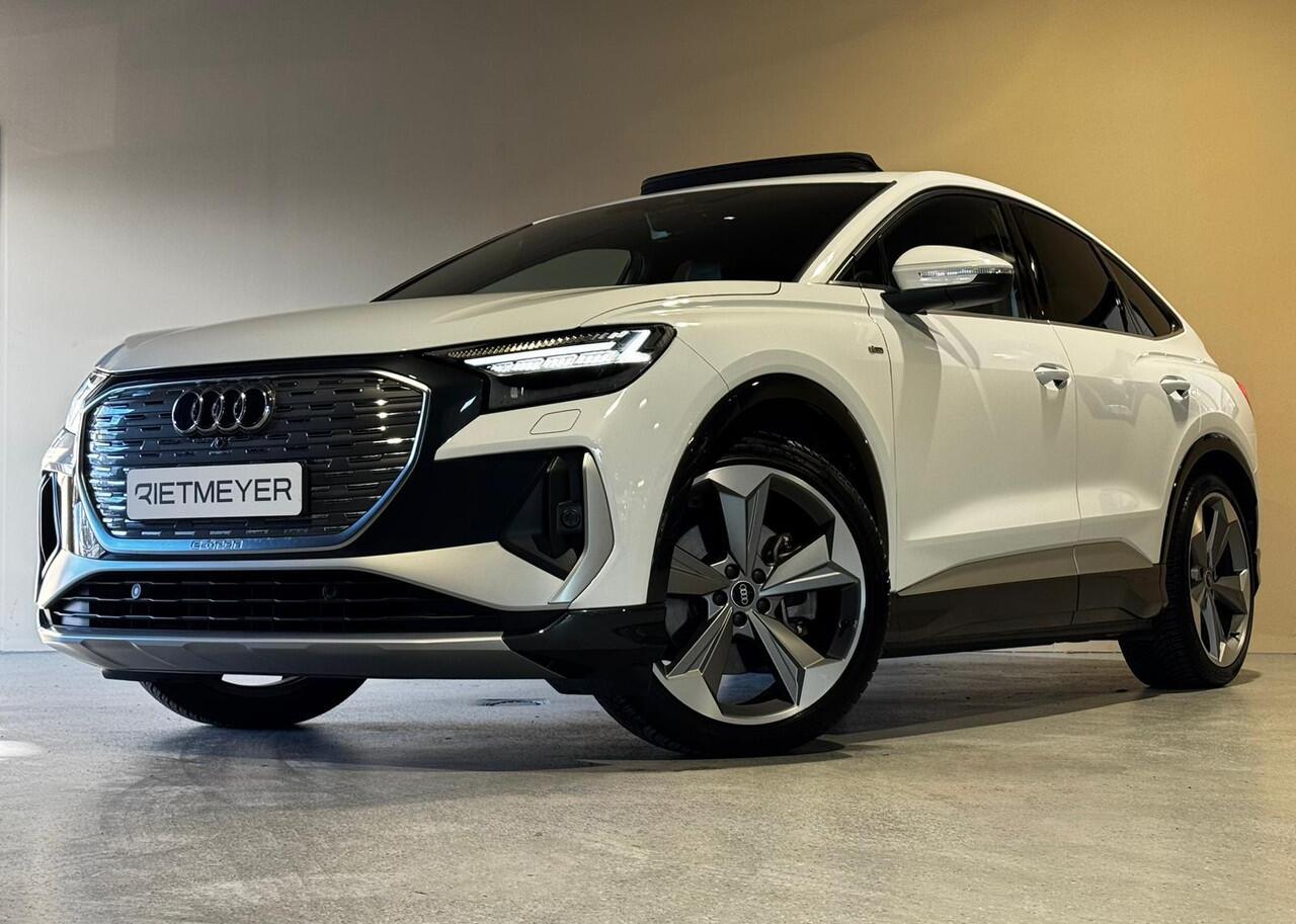 Audi Q4 Sportback e-tron 40 S Competition 77 kWh |RS Zetels |Pano |SONOS |Sfeer |Memory |Stoelverw. |Camera