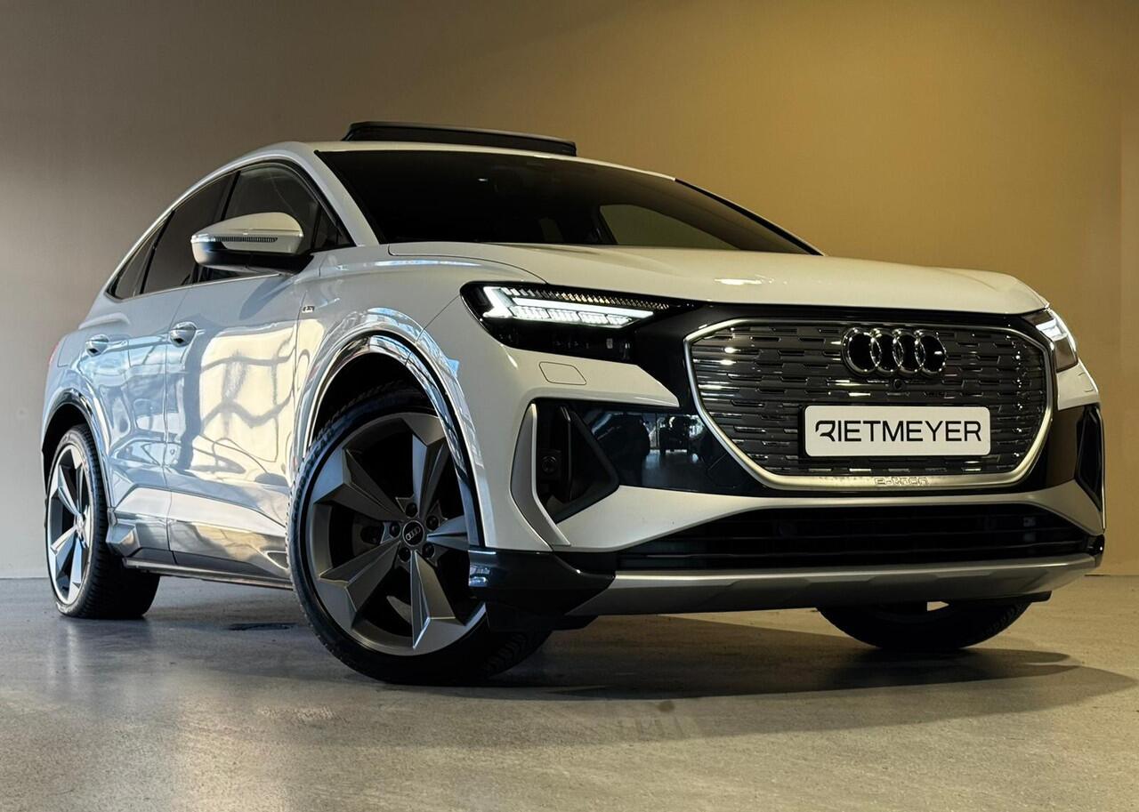 Audi Q4 Sportback e-tron 40 S Competition 77 kWh |RS Zetels |Pano |SONOS |Sfeer |Memory |Stoelverw. |Camera