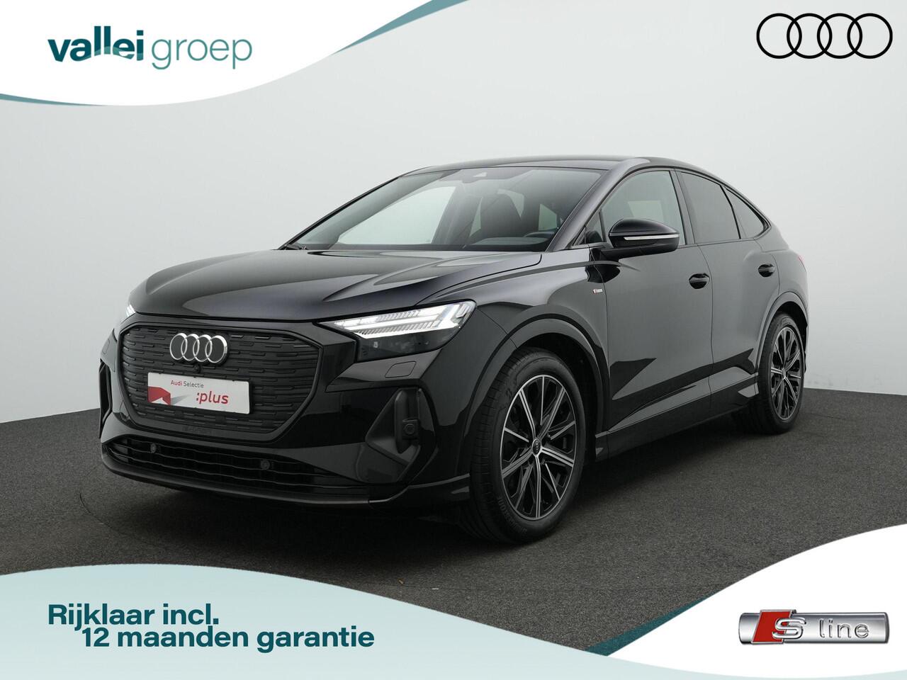 Audi Q4 Sportback e-tron 35 S-Line 55 kWh 170 pk | Matrix LED | Navigatie | Achteruitrijcamera | Stoelverwarming | Adaptive Cruise