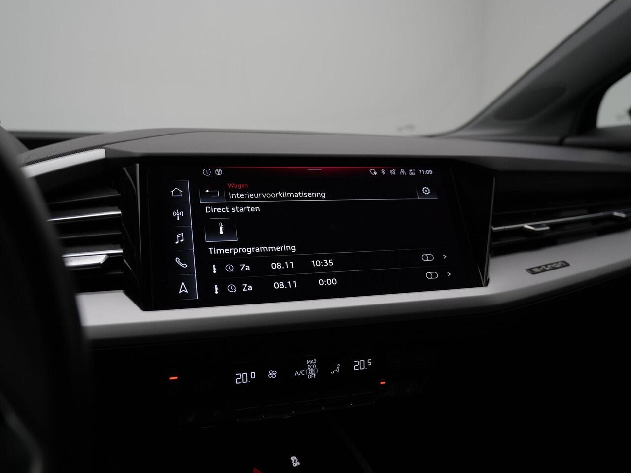 Audi Q4 Sportback e-tron 35 S-Line 55 kWh 170 pk | Matrix LED | Navigatie | Achteruitrijcamera | Stoelverwarming | Adaptive Cruise