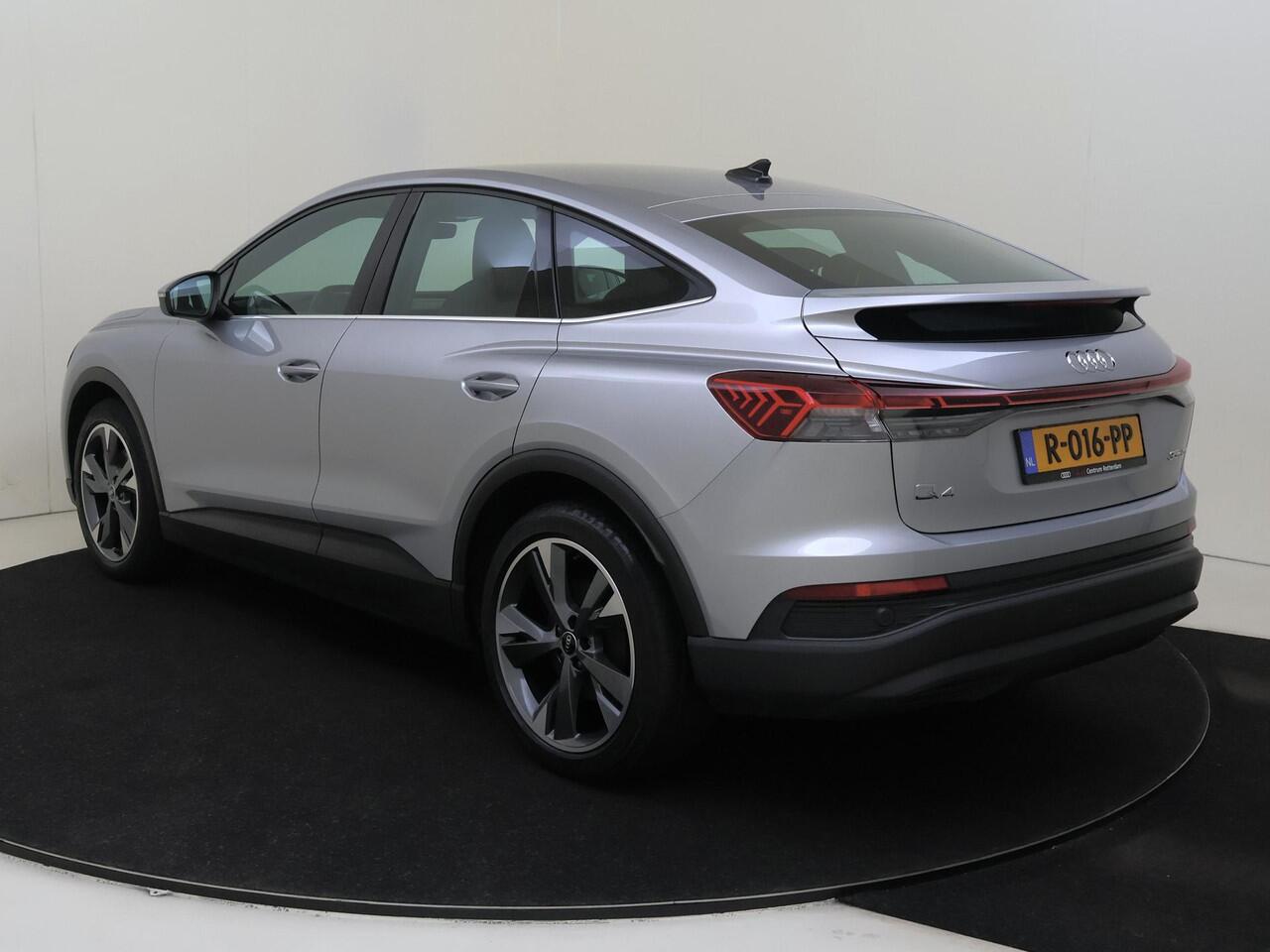 Audi Q4 Sportback e-tron 35 Advanced edition 55 kWh | SoH 90% | Head-up display | Achteruitrijcamera | Adaptieve cruise control | Navigatie Plus | Keyless | Elektrische achterklep | CarPlay |