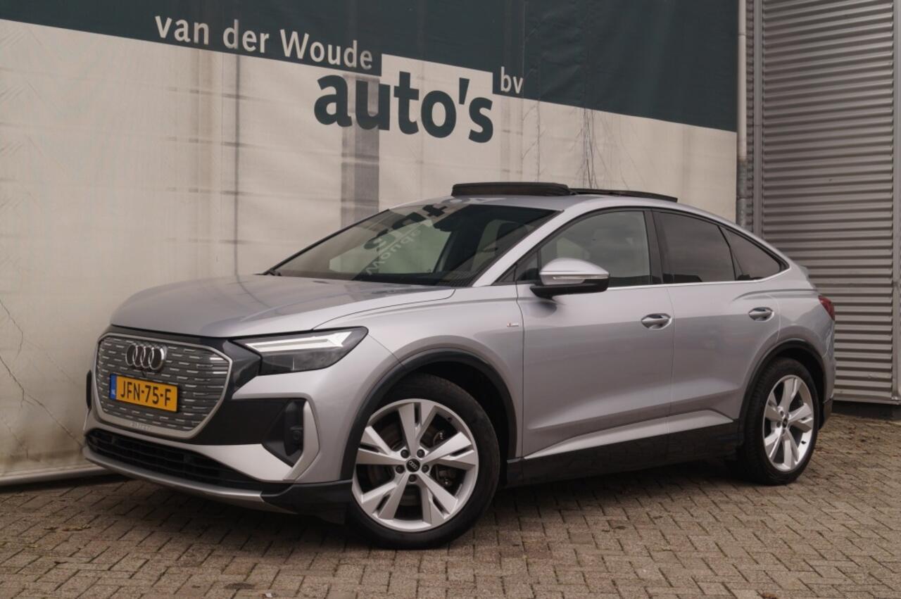 Audi Q4 Sportback e-tron 40 S-Line Edition 77kWh -SOH95%-PANO-ECC-NAVI-PDC-
