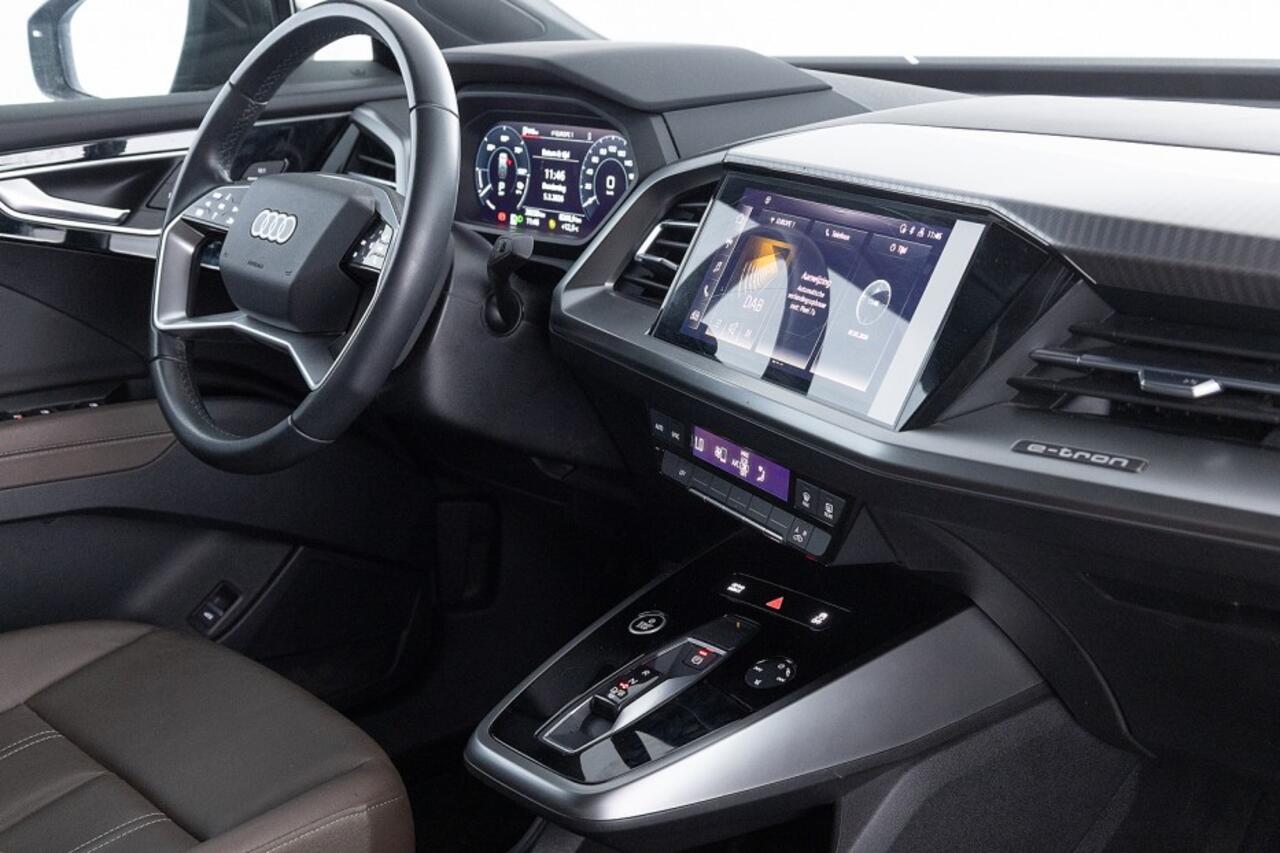 Audi Q4 Sportback e-tron 40 Advanced edition 77 kWh *SOH 97%* LEDER | EL.Stoel | Full LED