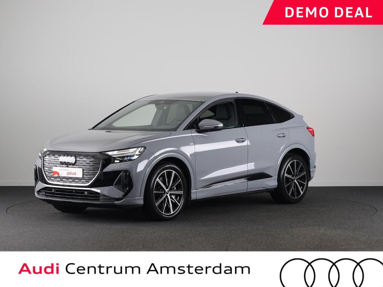 Audi Q4 Sportback e-tron 45 quattro S Edition Competition 82 kWh 286pk | Assistentiepakket plus | 20 inch lichtmetalen velgen | Lichtpakket plus |