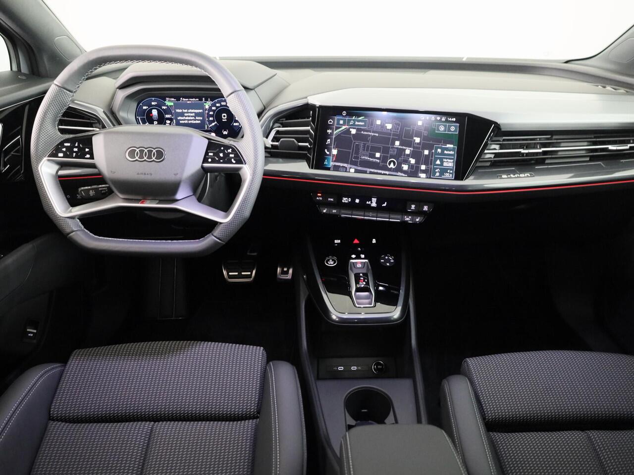 Audi Q4 Sportback e-tron 45 quattro S Edition Competition 82 kWh 286pk | Assistentiepakket plus | 20 inch lichtmetalen velgen | Lichtpakket plus |